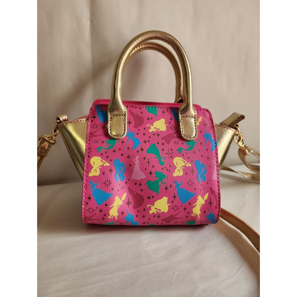 Disney Parks Princess Silhouette mini satchel/crossbody purse in pink